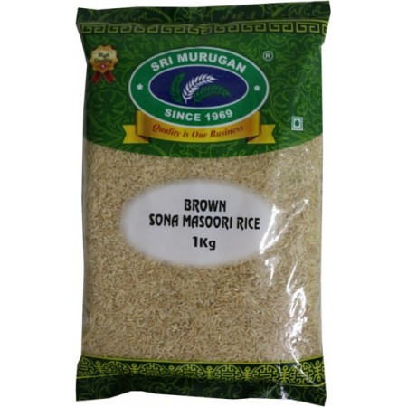 SM BROWN SONA MASOORI RICE-1KG